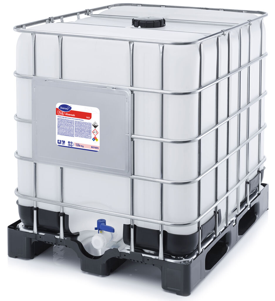 ALUWASH VA3 1200kg - DETERGENTE ÁCIDO, INHIBIDOR DE CORROSIÓN DE BAJA ESPUMA